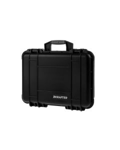 Krafter Schutzkoffer mit Schaumstoffeinlage, 26.3 l, Schwarz