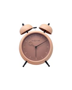 NeXtime Klassischer Wecker Golden Hour Peach