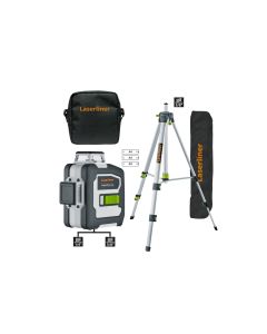 Laserliner Kreuzlinien-Laser CompactPlane 3G Set 150 30 m
