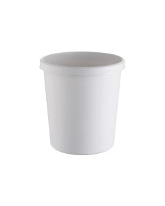 Helit Papierkorb 30 l, Lichtgrau