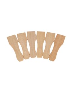 FURBER Raclette-Spachtel Holz, 6 Stück