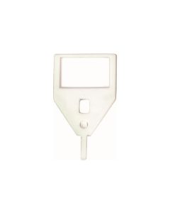 Robert Rieffel Schlüsselanhänger Visu-Color 10 Stück, Weiss