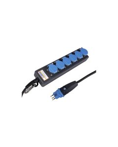 STEFFEN Industrie-Steckerleiste Professional 6x T13 IP55, 5 m