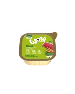 WOW Nassfutter Adult Rind Schale 150g