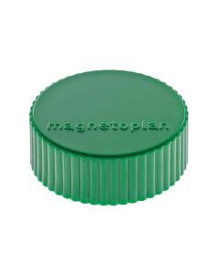 Magnetoplan Haftmagnet Discofix Magnum Ø 3.4 cm Grün, 10 Stück