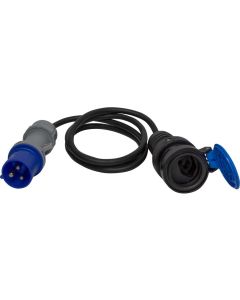 Brennenstuhl Adapterleitung 1.5 m CEE – T23, Schwarz