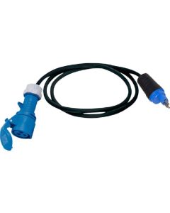 Brennenstuhl Adapterleitung 1.5 m T23 - CEE, Schwarz