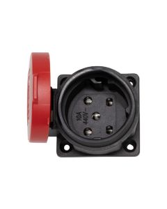 Brennenstuhl Einbausteckdose T15 IP55 Rot / Schwarz