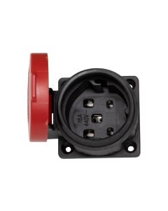 Brennenstuhl Einbausteckdose T25 IP55 Rot / Schwarz