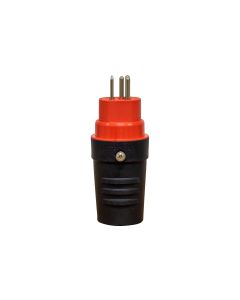 Brennenstuhl Montagestecker T15 IP55 Rot / Schwarz