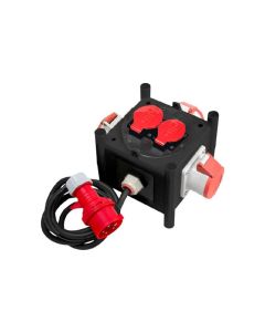 Brennenstuhl Baustromverteiler Mini 3x CEE/5 + 2x T25 mit 1 m Zuleitung