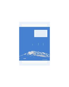 ingold-biwa Schulheft A4, Liniert, Blau, 25 Stück
