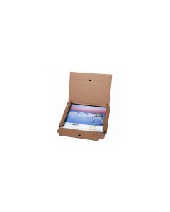 Brieger Versandkarton mit Einstecktasche 43 x 31 x 1.1 cm