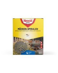 Neocid Expert Insektenabwehr Mückenspirale, 10 Stück