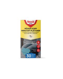 Neocid Expert Mückenstecker Mücken-Stopp Wirkstoff-Plättchen, 30 Stück