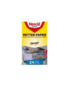 Neocid Expert Insektenfalle Motten-Papier, 10 Stück