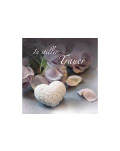 Natur Verlag Trauerkarte In stiller Trauer 13.5 x 13.5 cm