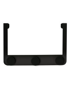 spirella Wandhaken Ronda Tre, 3-fach Schwarz