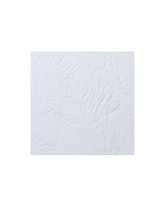 GBC Einbanddeckel Leather Grain A4 100 Stück, Weiss