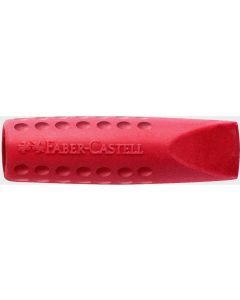 Faber-Castell Radiergummi Grip Cap 24 Stück, Blau und Rot