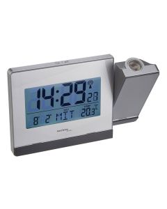 Technoline Funkwecker WT538 mit Projektion, Silber