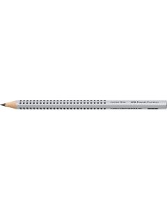 Faber-Castell Bleistift Jumbo Grip 2001 B, Silber