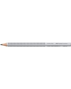 Faber-Castell Bleistift Jumbo Grip 2001 HB, Silber