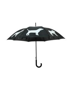 Esschert Design Schirm Reflektor Hunde Grau/Schwarz
