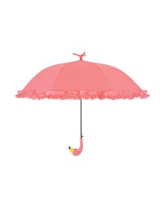 Esschert Design Schirm Flamingo Rosa