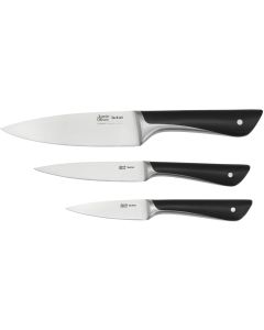 Tefal Messer-Set Jamie Oliver 3-teilig, Schwarz