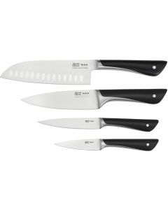 Tefal Messer-Set Jamie Oliver 4-teilig, Schwarz