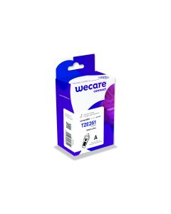 Wecare Beschriftungsband TZE-261WE Schwarz auf Weiss