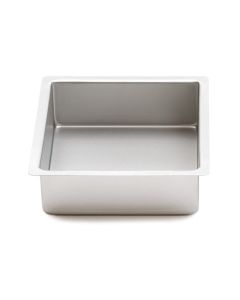Decora Backform eckig Profi 25 x 25 cm, Silber