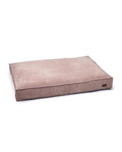 Designed by Lotte Hunde-Bett Ribbed Rosa 120x80x15cm