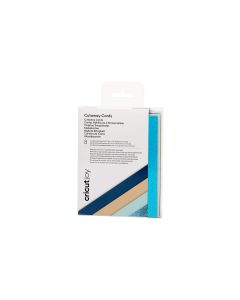 Cricut Blankokarte Joy cut-away 10.8 x 14 cm, Blau/Khaki