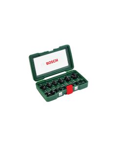 Bosch Fräserset HM 1/4, 15-teilig