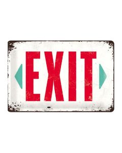 Nostalgic Art Schild Exit 20 x 30 cm, Metall
