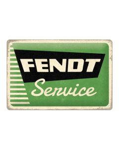 Nostalgic Art Schild Fendt Service 20 x 30 cm, Metall