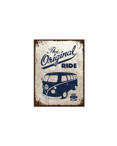 Nostalgic Art Haftmagnet VW Bulli 1 Stück, Schwarz/Weiss