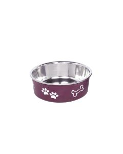 Nobby Edelstahlnapf Fusion S, 0.5 l, Rot
