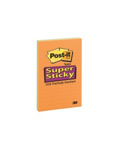 Post-it Notizzettel Super Sticky liniert 10.2 x 15.2 cm 3 Blöcke