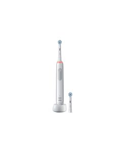 Oral-B Rotationszahnbürste Pro 3 3000 Sensitive Clean, Weiss