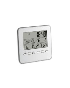TFA Dostmann Wetterstation Quadro, Silber