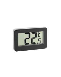 TFA Dostmann Thermometer Digital, Schwarz