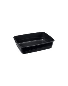 ferplast Katzentoilette Nip 10 schwarz, ohne Rand