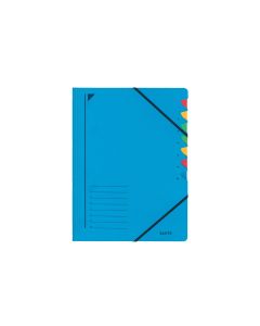 Leitz Ordnungsmappe 7-teilig, Blau