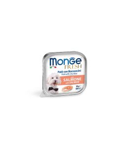 Monge Nassfutter Fresh Pâté Lachs, 100 g