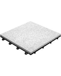 Florco Balkon-& Terrassenplatten Stone Granit vollflächig, 4 Stk.