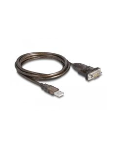 Delock Serial-Adapter 62645 USB Typ-A  zu RS-232 mit Muttern