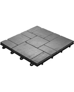 Florco Balkon-& Terrassenplatten Stone Schiefer Roma, 4 Stk.